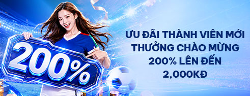 [TV Mới] Thưởng 200% Đăng Ký Thể Thao/Esports