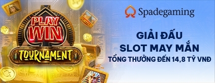 [Slot] Spadegaming Play & Win - Đua Top Nhận Thưởng!