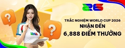 Trắc Nghiệm World Cup 2026 – Thưởng Đến 6,888 Điểm!